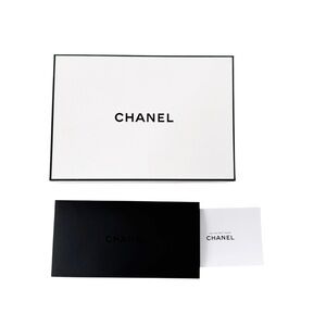 Chanel Gift Box with Gift Card Tag